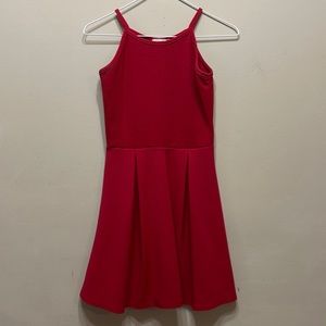 Red dress